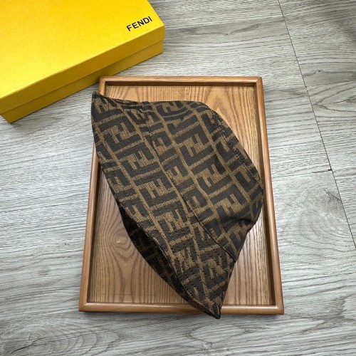 Fendi New Unisex Classic FF Fisherman's Hat