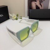 Chanel New Fashion Hollow Logo Small Fragrant Style Sunglasses
