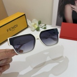 Fendi New Fashion Couple Versatile F-Letter Sunglasses