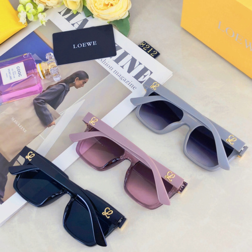 Loewe New Fashion Square Casual Sunglasses