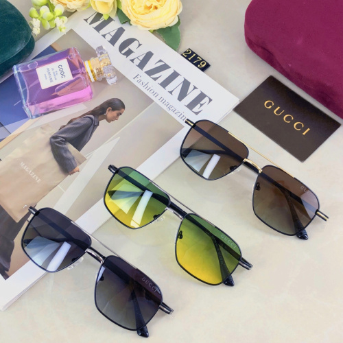 Gucci New Retro Ultra Light UV Resistant Sunglasses