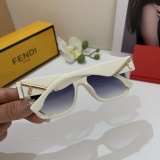 Fendi New Fashion Couple Versatile F-Letter Sunglasses