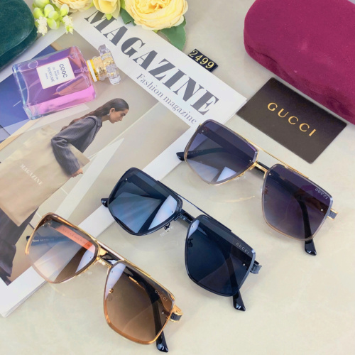 Gucci New Fashion Square Frame Sunglasses