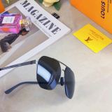 Louis Vuitton New Nylon Polarized Sunglasses Fashion Toad Mirror