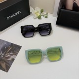 Chanel New Fashion Hollow Logo Small Fragrant Style Sunglasses