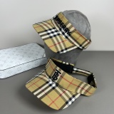 Burberry New Couple Sports and Leisure Empty Top Hat Sunshade Hat