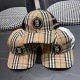 Burberry New Couple Classic Embroidered Baseball Hat Duck Tongue Hat
