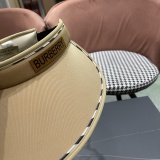 Burberry New Empty Top Straw Hat Sunshade Straw Hat