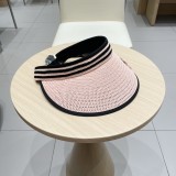 Chanel New Foldable Face Covering Blacktop Breathable Straw Hat
