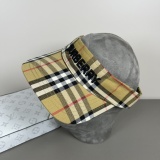 Burberry New Couple Sports and Leisure Empty Top Hat Sunshade Hat