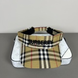 Burberry New Couple Sports and Leisure Empty Top Hat Sunshade Hat