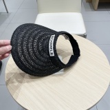Chanel New Hollow Top Hat Sunshade Straw Hat