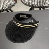 Dior New Empty Top Straw Hat Sunshade Straw Hat