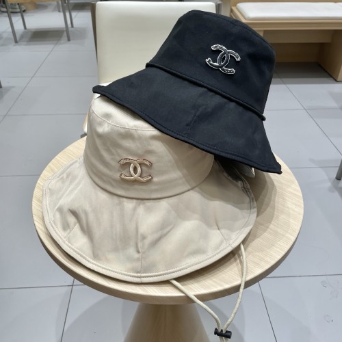 Chanel New Large Brimmed Sunshade Hat