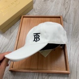Burberry Fashion Embroidered TB Baseball Hat Duck Tongue Hat