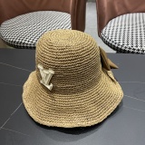 Louis Vuitton New Logo Butterfly Fisherman Hat Sunshade Straw Hat