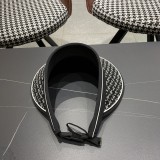 Balenciaga New Wilt Grid Empty Top Sunshade Hat