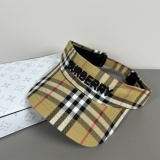 Burberry New Couple Sports and Leisure Empty Top Hat Sunshade Hat