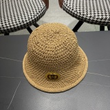 Gucci New Curled Edge Hollow Breathable Fisherman's Hat