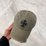 Chrome Hearts Fashion Retro Piercing Baseball Hat Duck Tongue Hat