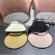 Dior New Empty Top Straw Hat Sunshade Straw Hat