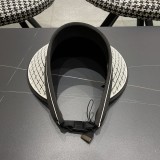 Balenciaga New Wilt Grid Empty Top Sunshade Hat