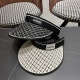 Balenciaga New Wilt Grid Empty Top Sunshade Hat