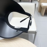 Chanel New Foldable Face Covering Blacktop Breathable Straw Hat