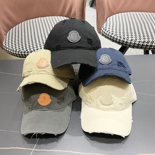 Moncler New Retro Personalized Piercing Baseball Hat