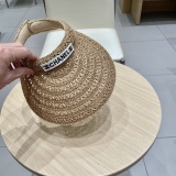 Chanel New Hollow Top Hat Sunshade Straw Hat
