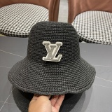 Louis Vuitton New Logo Butterfly Fisherman Hat Sunshade Straw Hat