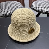 Gucci New Curled Edge Hollow Breathable Fisherman's Hat