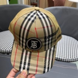 Burberry New Couple Classic Embroidered Baseball Hat Duck Tongue Hat