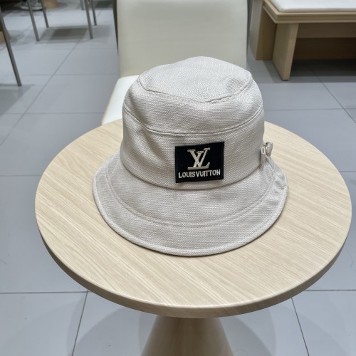Louis Vuitton New Bow Fisherman's Hat Versatile Casual Basin Hat