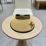 Chanel New Foldable Face Covering Blacktop Breathable Straw Hat
