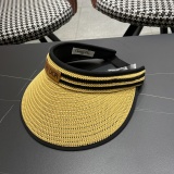 Dior New Empty Top Straw Hat Sunshade Straw Hat