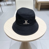 Louis Vuitton New Bow Fisherman's Hat Versatile Casual Basin Hat
