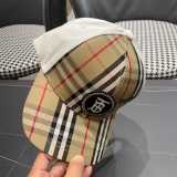Burberry New Couple Classic Embroidered Baseball Hat Duck Tongue Hat