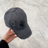 Chrome Hearts Fashion Retro Piercing Baseball Hat Duck Tongue Hat