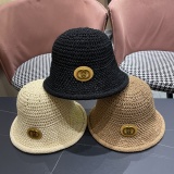 Gucci New Curled Edge Hollow Breathable Fisherman's Hat