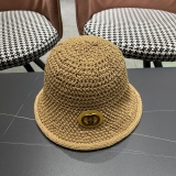 Gucci New Curled Edge Hollow Breathable Fisherman's Hat