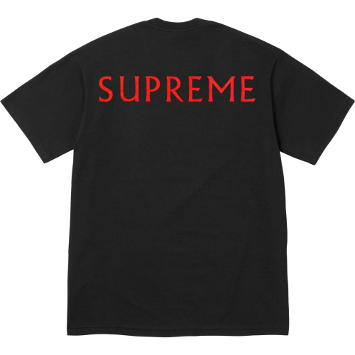 Supreme Couple Golden Horn Goat Sheep Printed Short Sleeved T-shirt