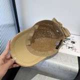 Chrome Hearts Female Bow Sunshade Straw Hat