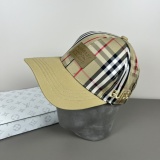 Burberry New Couple Embroidered Logo Baseball Hat