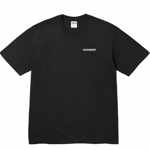 Supreme New Color Logo Letter Printed Short Sleeve Couple Casual T-shirt