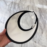 Chrome Hearts New Leather Cross Top Cap Casual Hat