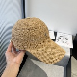 Chrome Hearts Female Bow Sunshade Straw Hat