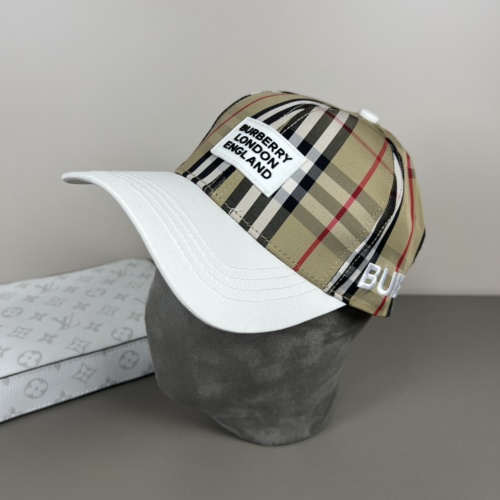 Burberry New Couple Embroidered Logo Baseball Hat