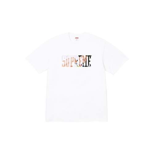 Supreme Fashion Personalized Letter Printed Short Sleeve Unisex Casual T-shirt