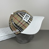 Burberry New Couple Embroidered Logo Baseball Hat